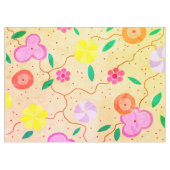 Vintage Floral Tablecloth Tafelkleed (Voorkant (Horizontaal))