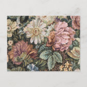 Vintage Floral Tapestry  Briefkaart (Voorkant)