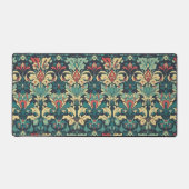 Vintage Floral Tapestry Pattern Bureaumat (Voorkant)