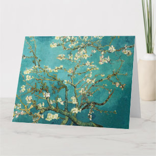 Vintage Floral van Gogh, met de bloedige amandelbo Kaart