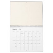 Vintage Floral Wall Calendar 2026 Kalender (Feb 2027)