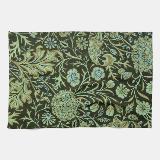Vintage Floral William Morris Cherwell Theedoek (Horizontaal)