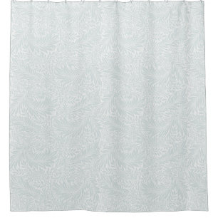 Vintage Floral William Morris Willow Bough Blue Douchegordijn