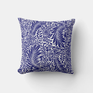 Vintage Floral William Morris Willow Bough Blue Kussen