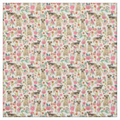 vintage florals crème stof (Swatch)