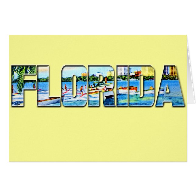 Vintage Florida (Voorkant Horizontaal)