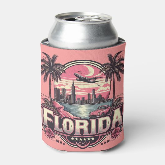 Vintage Florida Blikjeskoeler (Blikje Voorkant)