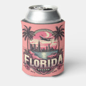 Vintage Florida Blikjeskoeler (Blikje Achterkant)