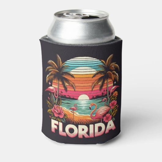 Vintage Florida Blikjeskoeler (Blikje Achterkant)