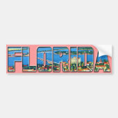 Vintage Florida Bumpersticker (Voorkant)