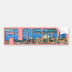 Vintage Florida Bumpersticker