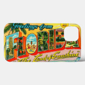 Vintage Florida Case-Mate iPhone Case (Achterkant (horizontaal))