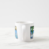 Vintage Florida Espresso Kop (Achterkant)