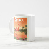 Vintage Florida Koffiemok (Voorkant links)