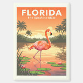 Vintage Florida Magneet (Voorkant)