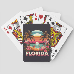 Vintage Florida Pokerkaarten