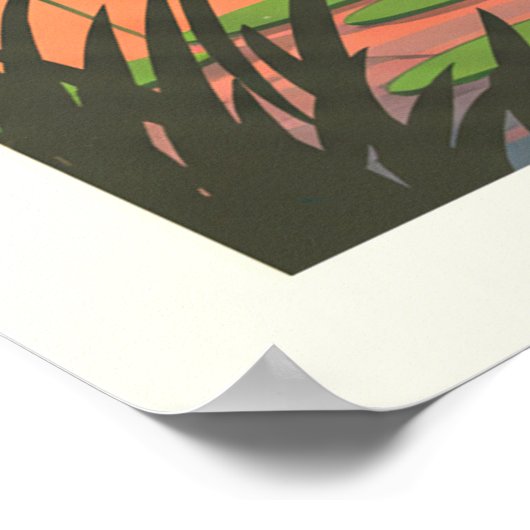 Vintage Florida Poster (Hoek)