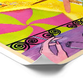 Vintage Florida Travel Art Poster (Hoek)