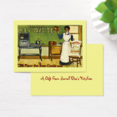 VINTAGE FLOUR ADVERTISING KITCHEN GIFT TAG CARDS VISITEKAARTJES (Bureau)