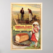 Vintage Flour Advertising Poster (Voorkant)