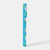 Vintage Flower Pattern Mobile Cover iPhone Hoesje (Rechterkant)