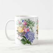 Vintage Flowers Coffee Mok (Links)