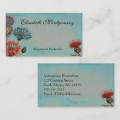 Vintage Flowers Professional Visitekaartjes (Voorkant / Achterkant)