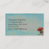 Vintage Flowers Professional Visitekaartjes (Achterkant)