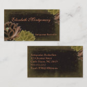 Vintage Flowers Professional Visitekaartjes (Voorkant / Achterkant)