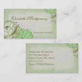 Vintage Flowers Professional Visitekaartjes (Voorkant / Achterkant)