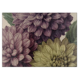 Vintage Flowers Snijplank