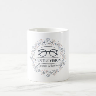 Vintage Flowers with Reading Glasses Aesthetic Koffiemok