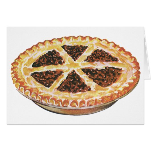 Vintage Foods Dessert, versgebakken pecannotentaar (Voorkant Horizontaal)