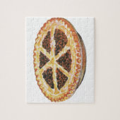 Vintage Foods Dessert, versgebakken pecannotentaar Legpuzzel (Verticaal)