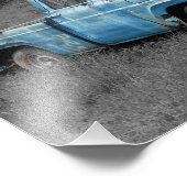 Vintage Ford Truck Foto Afdruk (Hoek)