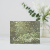 Vintage Forest Faerie Briefkaart (Staand voorkant)