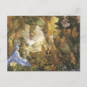 Vintage Forest Faerie Briefkaart (Voorkant)