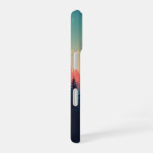 Vintage Forest Gradient iPhone 16 Hoesje (Rechterkant)