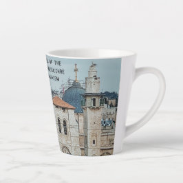 Vintage foto Christelijk geloof religieus Latte Mok