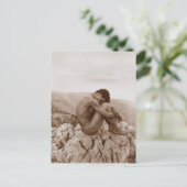 Vintage Foto Man Wilhelm von Gloeden Briefkaart (Staand voorkant)