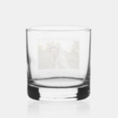 Vintage Foto Vaderdag Whisky Glas (Achterkant)