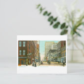 Vintage Fourth Street, Cincinnati, Ohio Briefkaart (Staand voorkant)