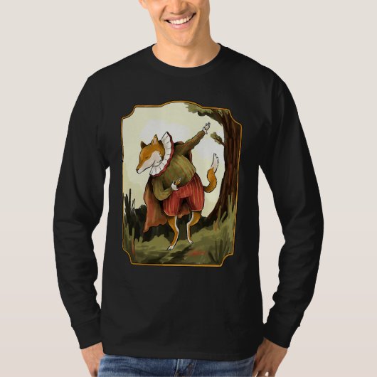 Vintage fox retro clothes t-shirt (Voorkant)