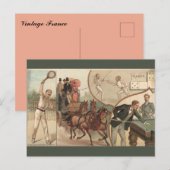 Vintage France Briefkaart (Voorkant / Achterkant)
