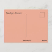 Vintage France Briefkaart (Achterkant)