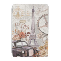 Vintage France iPad Case
