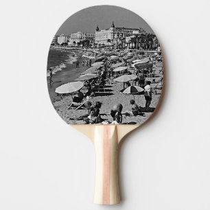 Vintage Frankrijk Cannes het strand Dart Bord Tafeltennisbatje