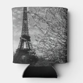 Vintage Frankrijk Eiffeltoren Blikjeskoeler (Achterkant)