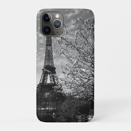 Vintage Frankrijk Eiffeltoren Case-Mate iPhone Case (Achterkant)