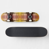 Vintage Frankrijk Eiffeltoren Persoonlijk Skateboard (Horizontaal)